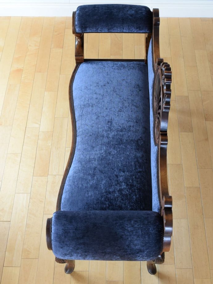 アンティークソファの座面