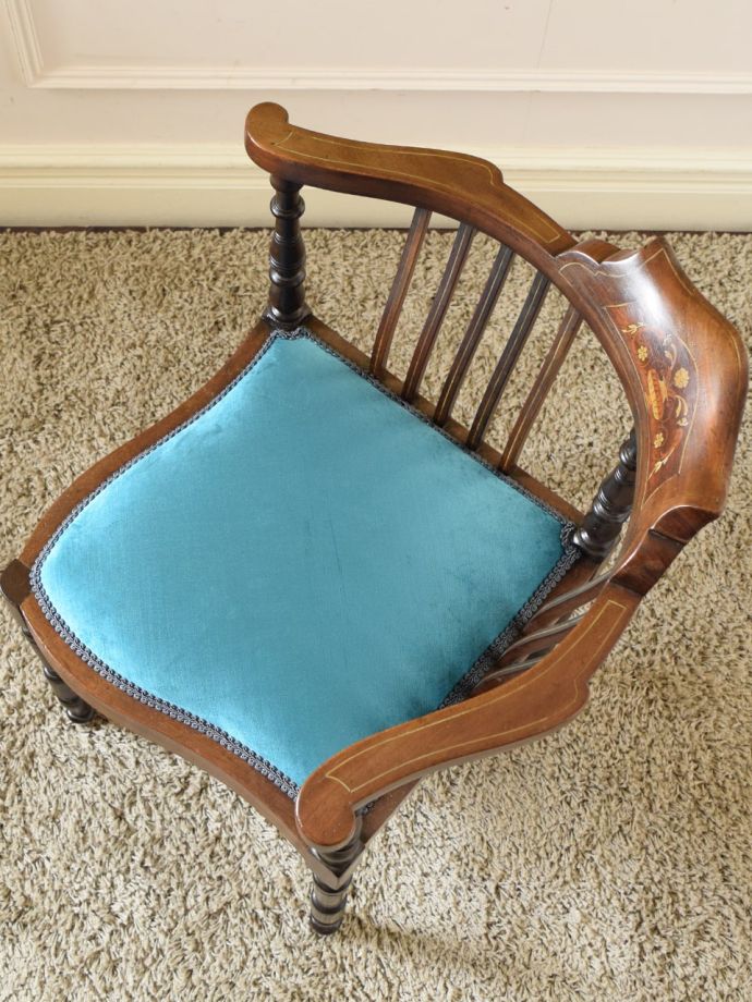 アンティーク椅子の座面