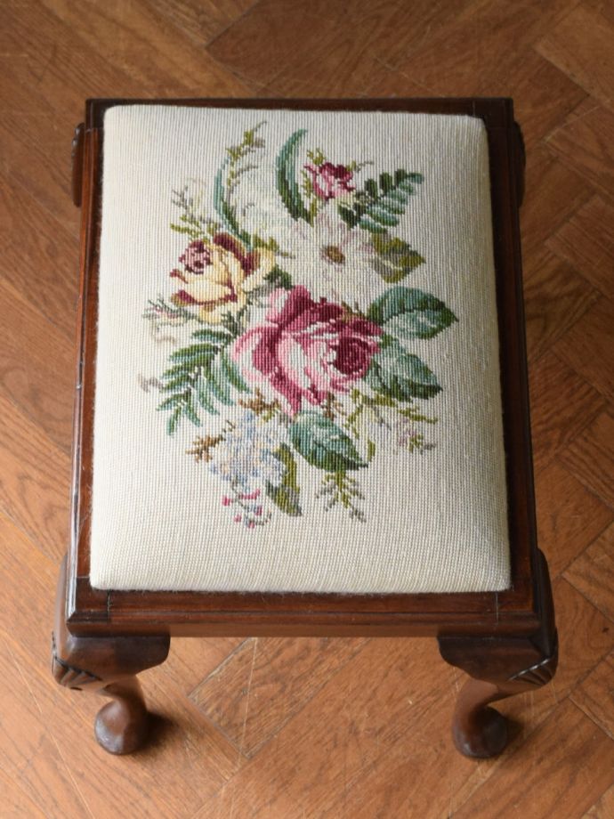 アンティーク椅子の座面