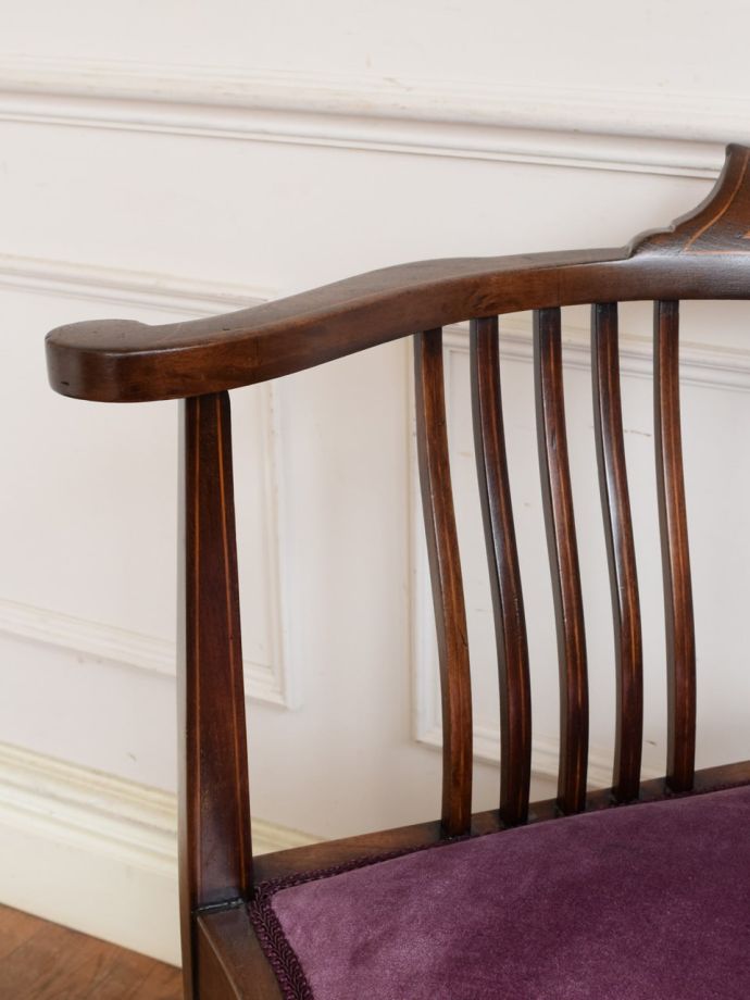 コーナーチェアのアーム