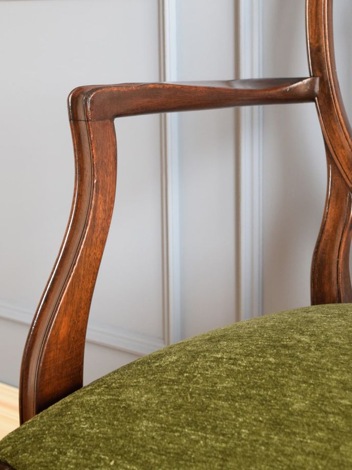 サロンチェアのアーム