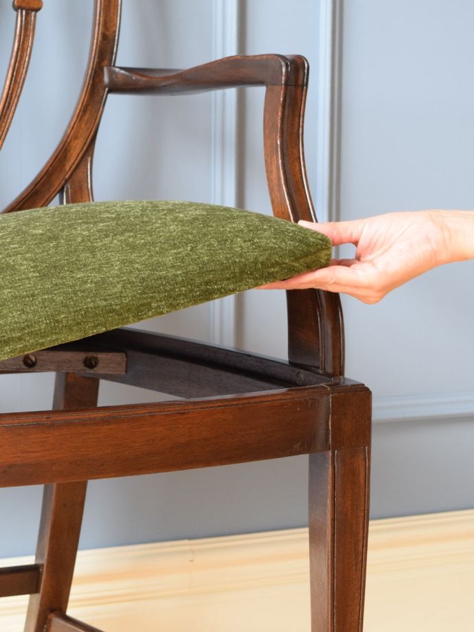 取り外しできる座面