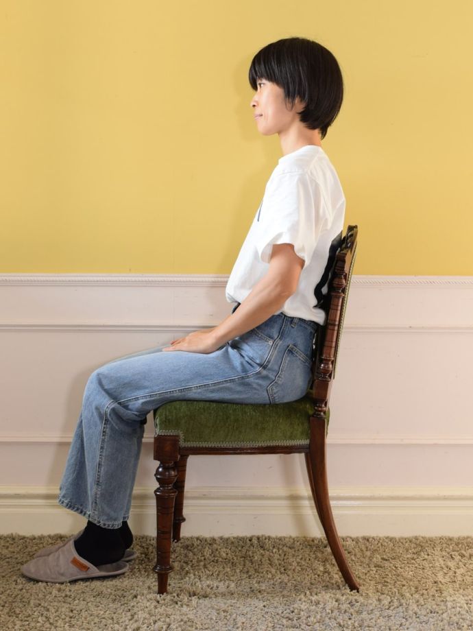 サロンチェアの掛け心地