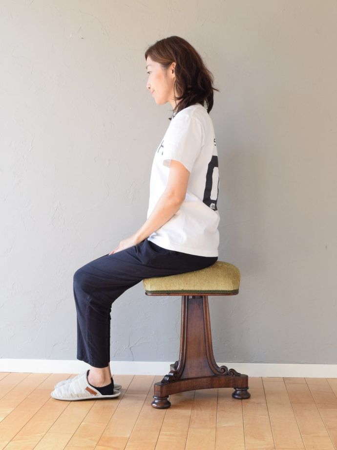 ピアノスツールの掛け心地