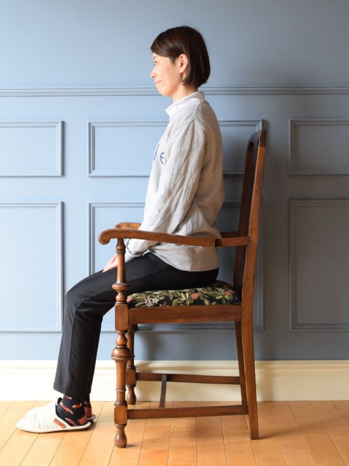 ダイニングチェアの掛け心地