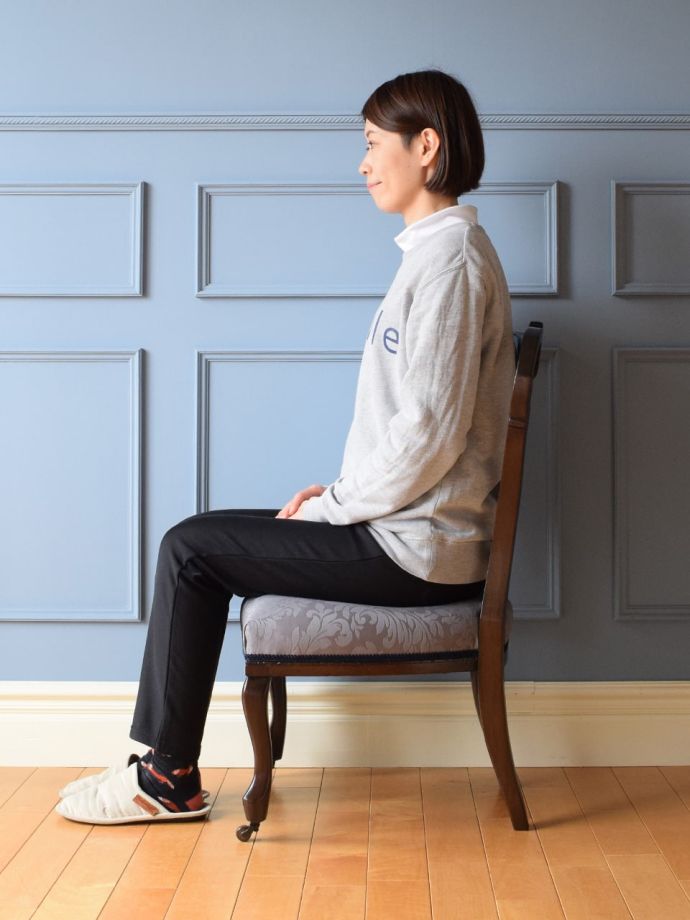 サロンチェアの掛け心地