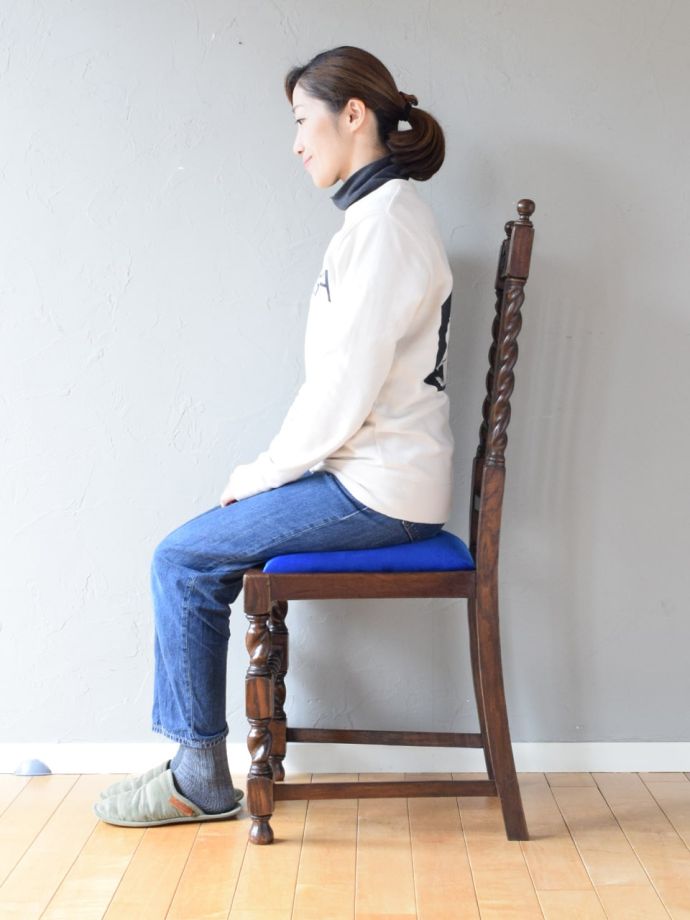 ダイニングチェアの掛け心地