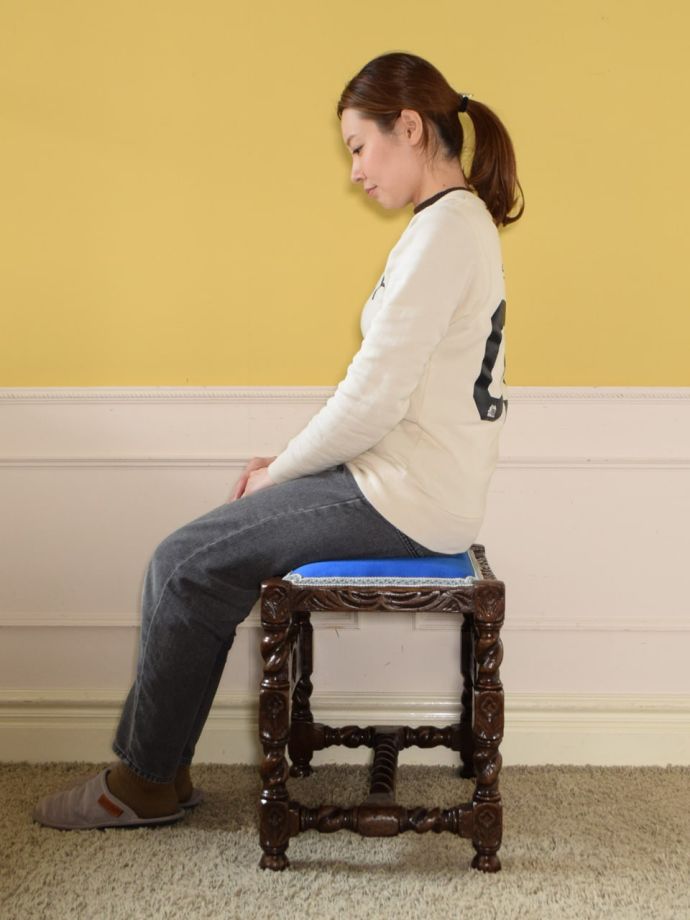 スツールの掛け心地