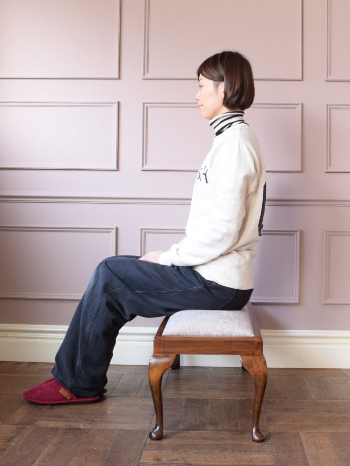 スツールの掛け心地