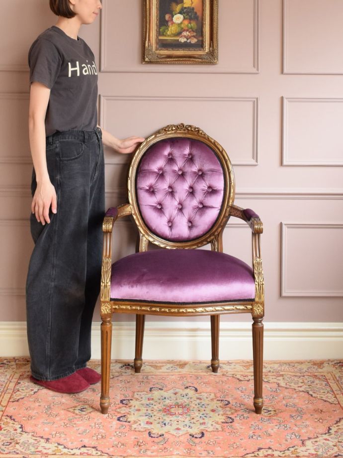 アンティークのパーソナルチェア