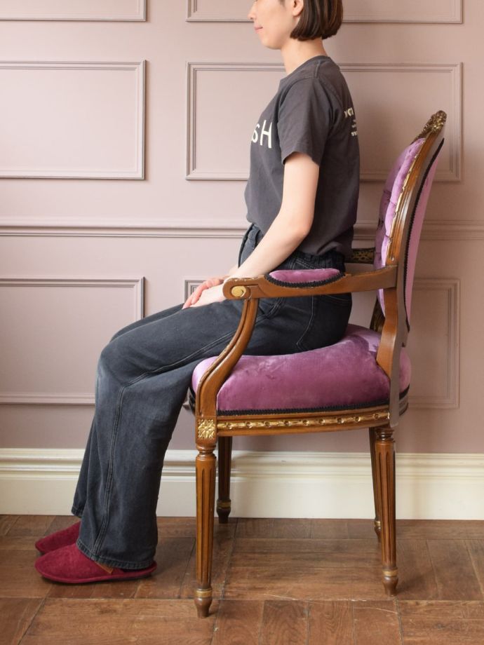 パーソナルチェアの掛け心地