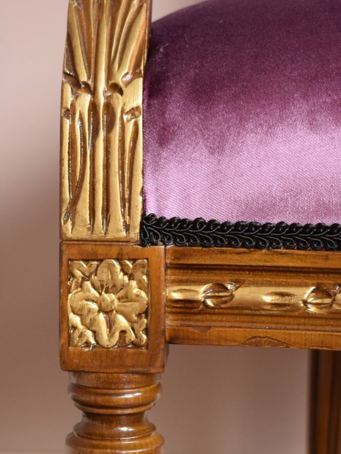 パーソナルチェアの装飾