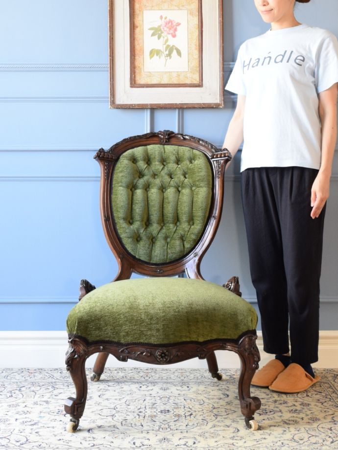 アンティークのパーソナルチェア