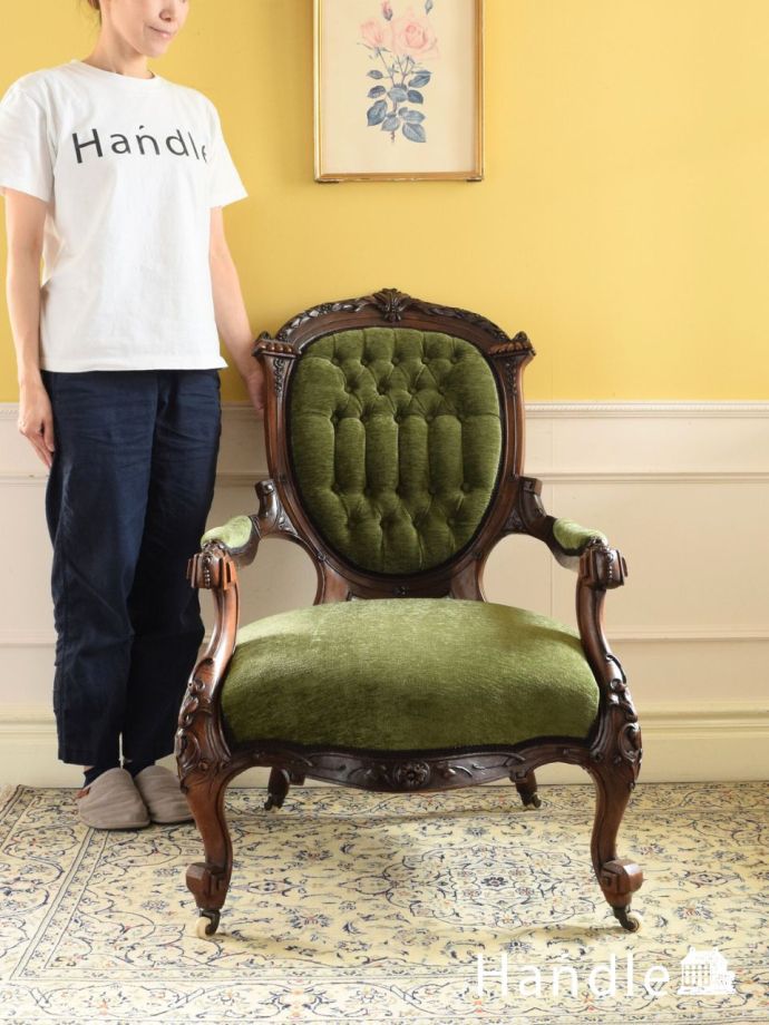 アンティークのパーソナルチェア