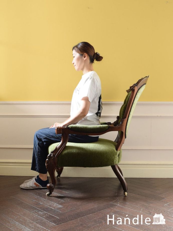 パーソナルチェアの掛け心地