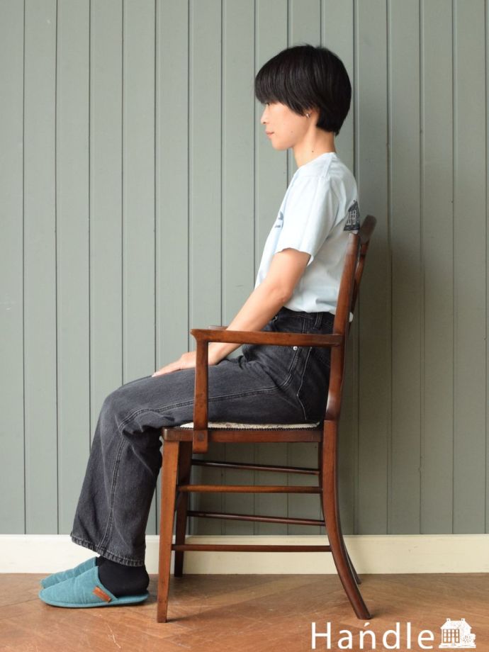 サロンチェアの掛け心地