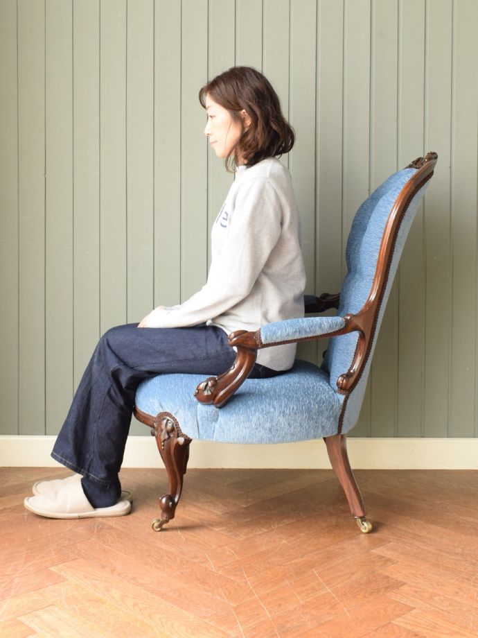 パーソナルチェアの掛け心地