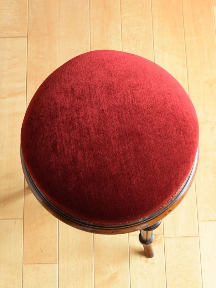 アンティーク椅子の座面