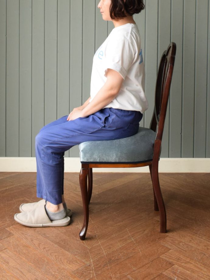 サロンチェアの掛け心地