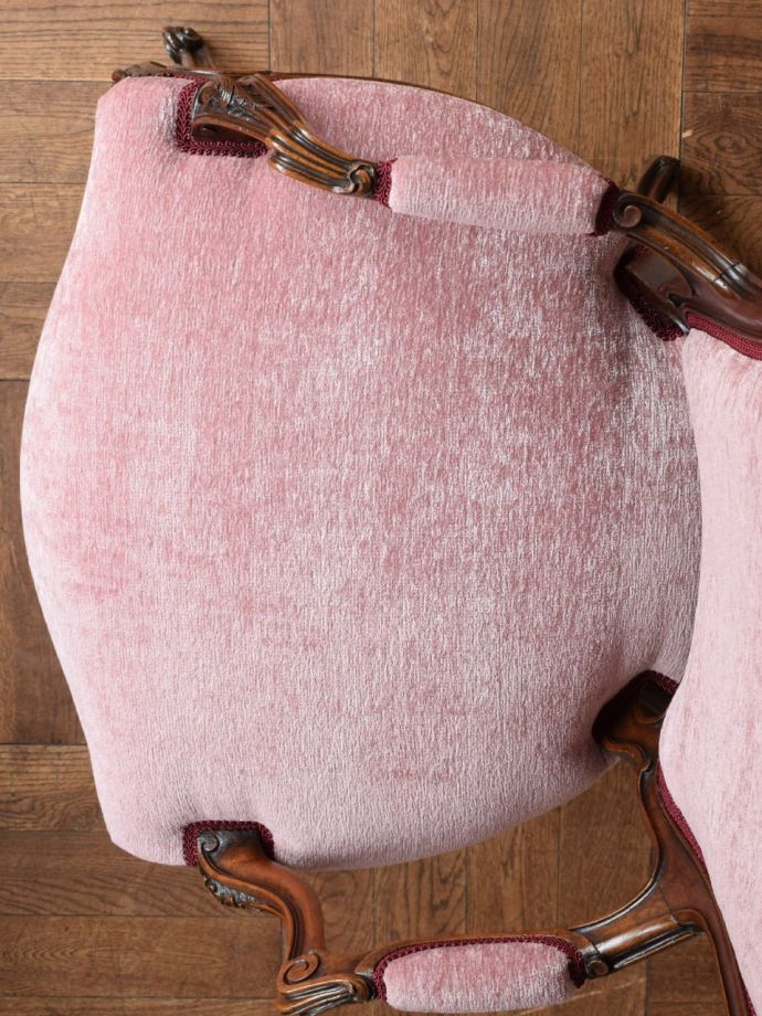 アンティークの椅子の座面