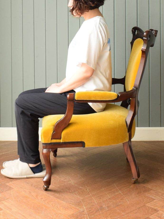 パーソナルチェアの掛け心地