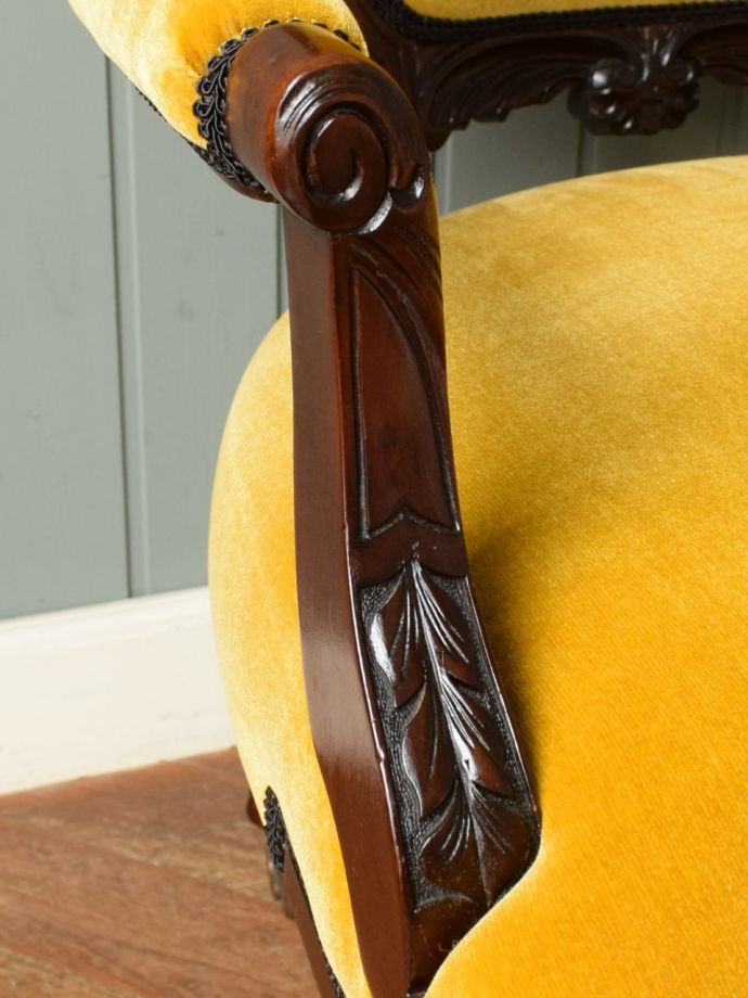 パーソナルチェアの装飾