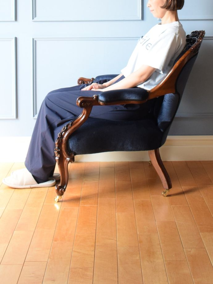 パーソナルチェアの掛け心地