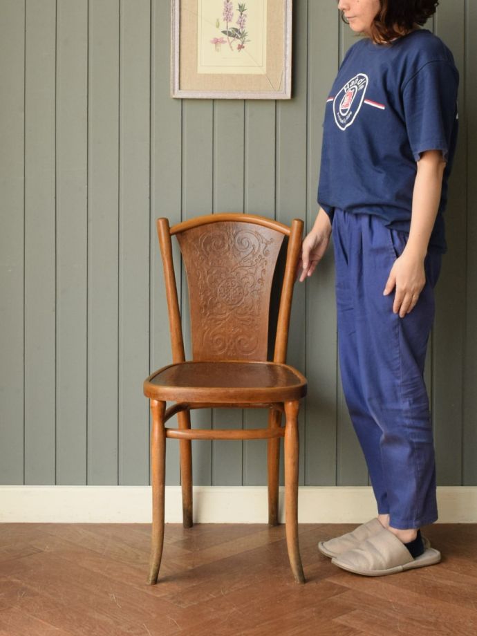 英国アンティークのベントウッドチェア