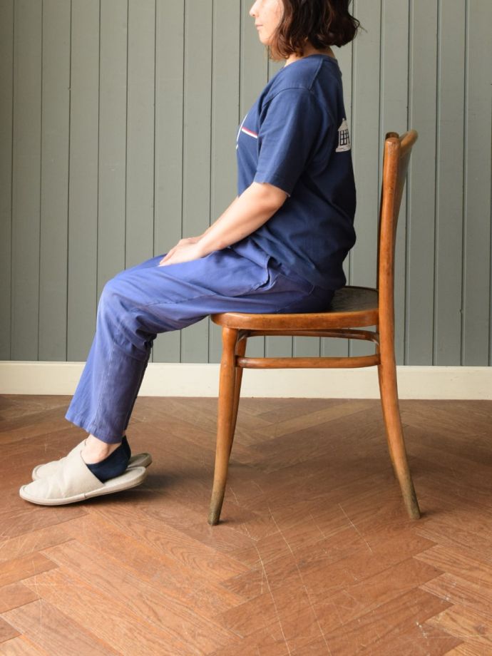 ベントウッドチェアのの掛け心地