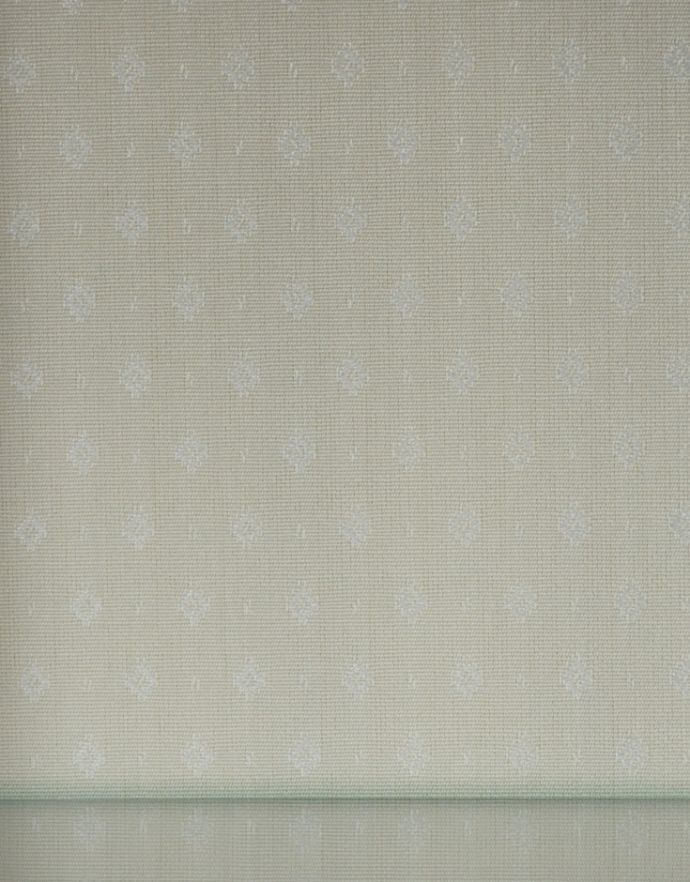 アンティークのキャビネット　アンティーク家具　コンパクトなアンティーク家具、お花の彫りが美しいウォルナット材のガラスキャビネット。背板に貼られたクロスは新しいものに張り替えました。(q-709-f)