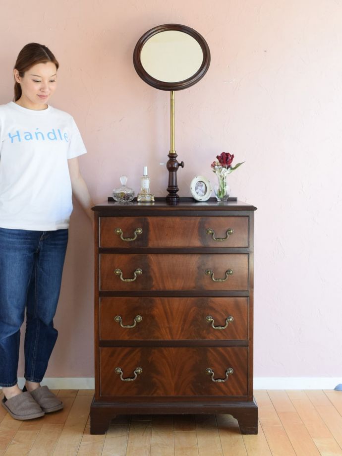 アンティークのシェービングチェスト