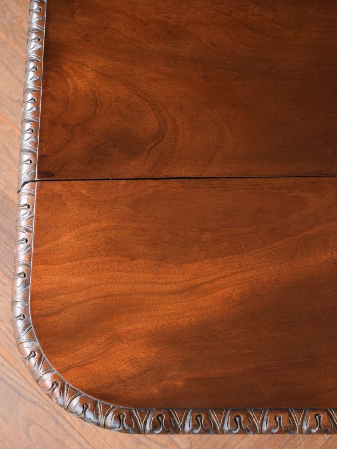 アンティークワゴンの木目