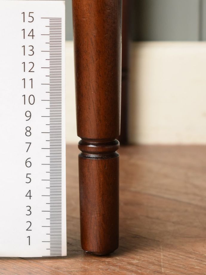 アンティークデスクの脚