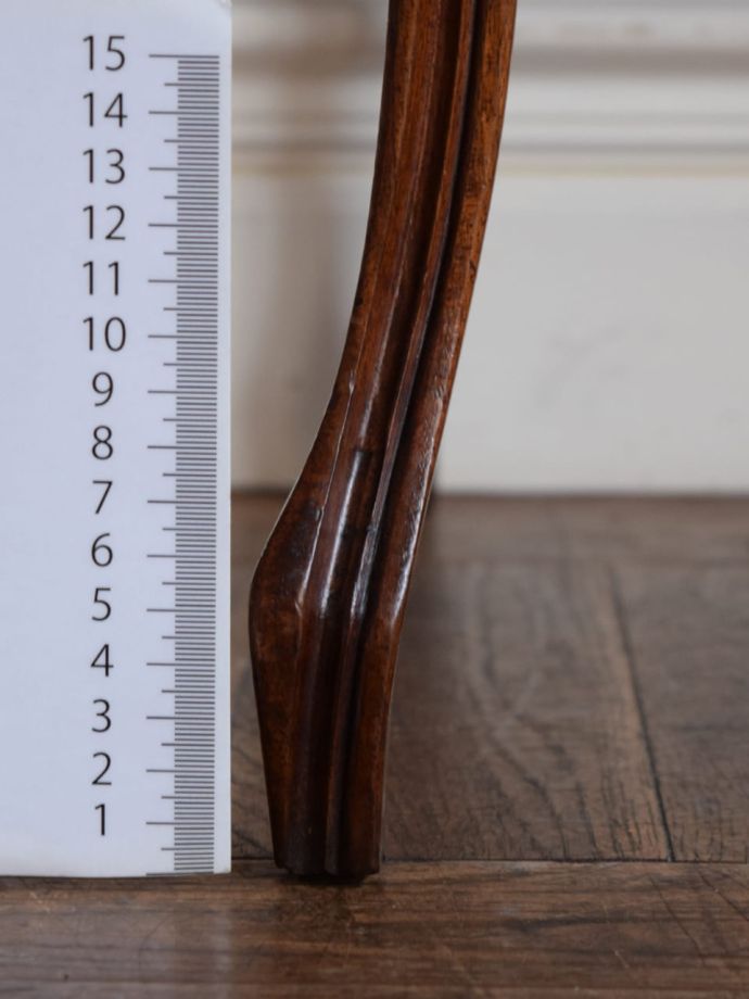 アンティークデスクの脚