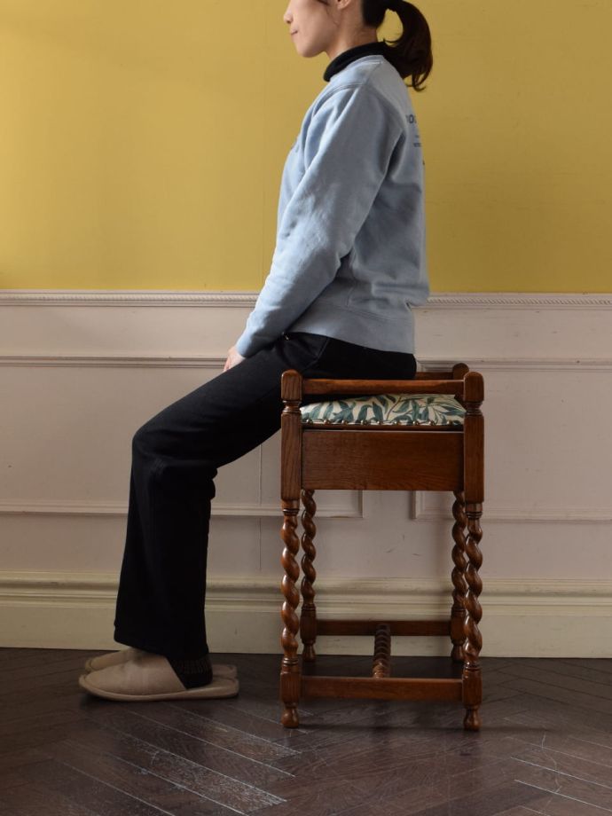 スツールの掛け心地