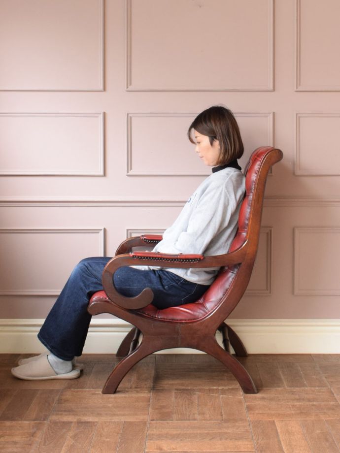 パーソナルチェアの掛け心地