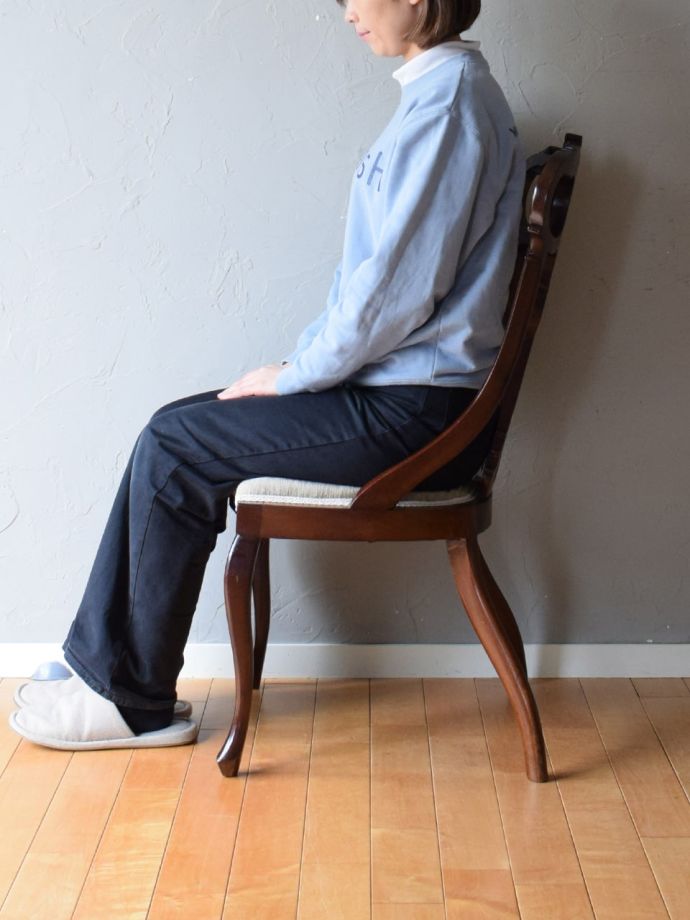 サロンチェアの掛け心地