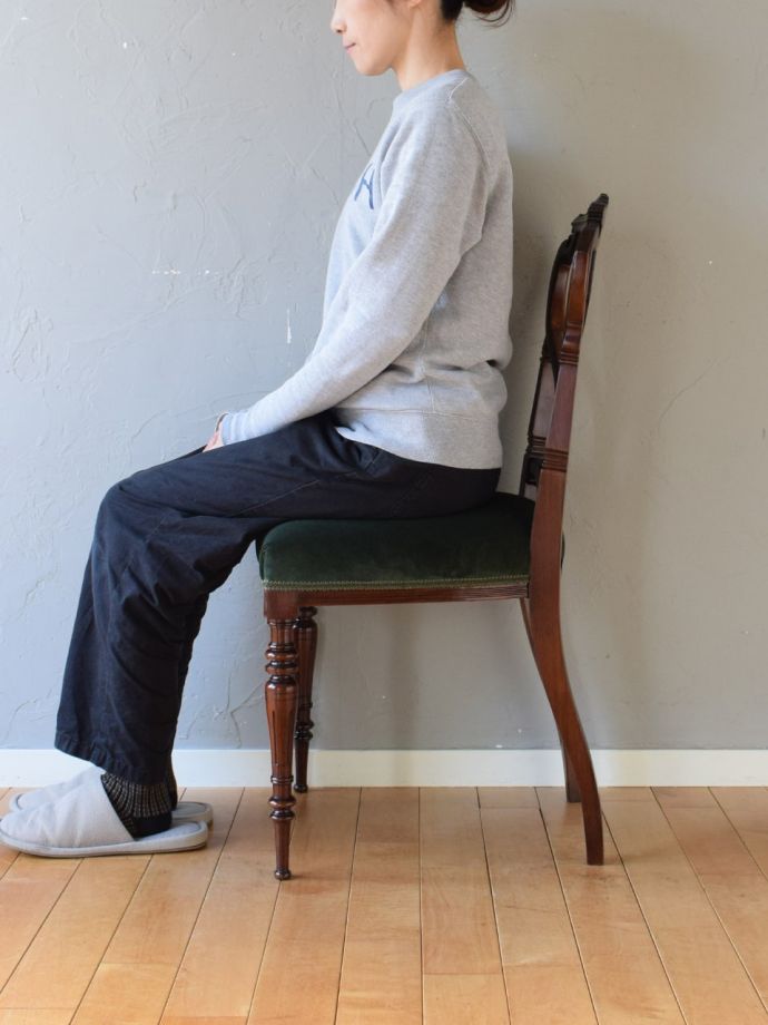 サロンチェアの掛け心地