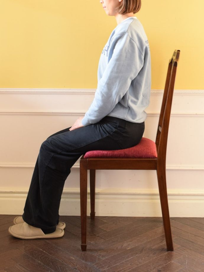 サロンチェアの掛け心地