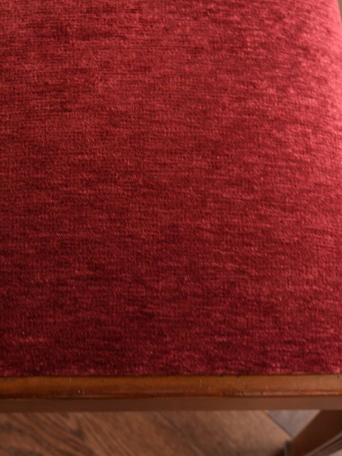 サロンチェアの座面の生地