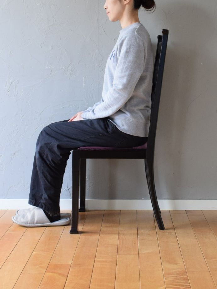 サロンチェアの掛け心地