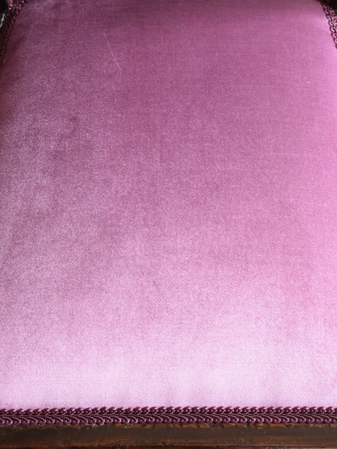 サロンチェアの座面の生地