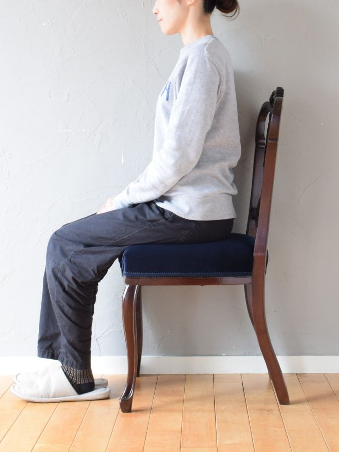 サロンチェアの掛け心地