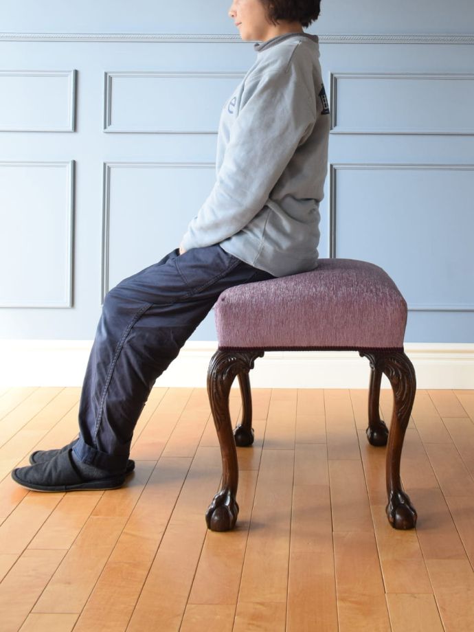 スツールの掛け心地