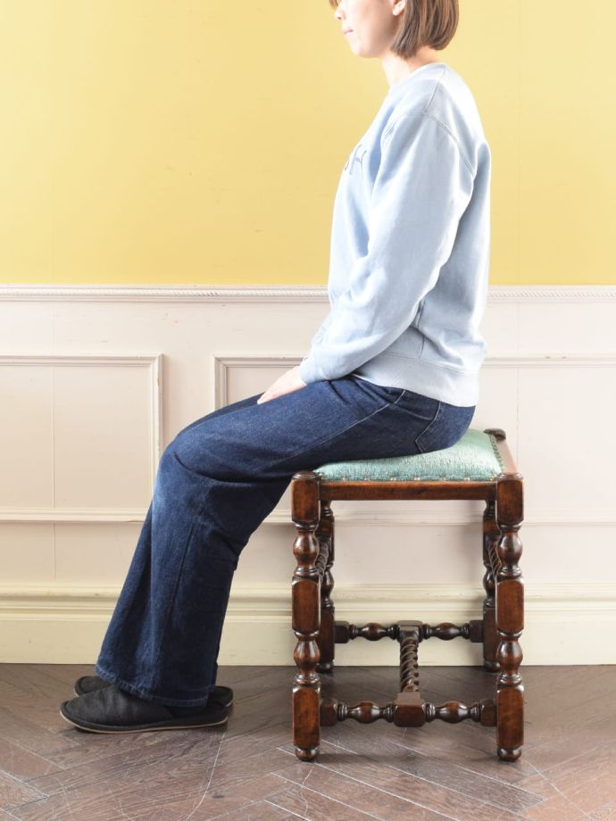 スツールの掛け心地