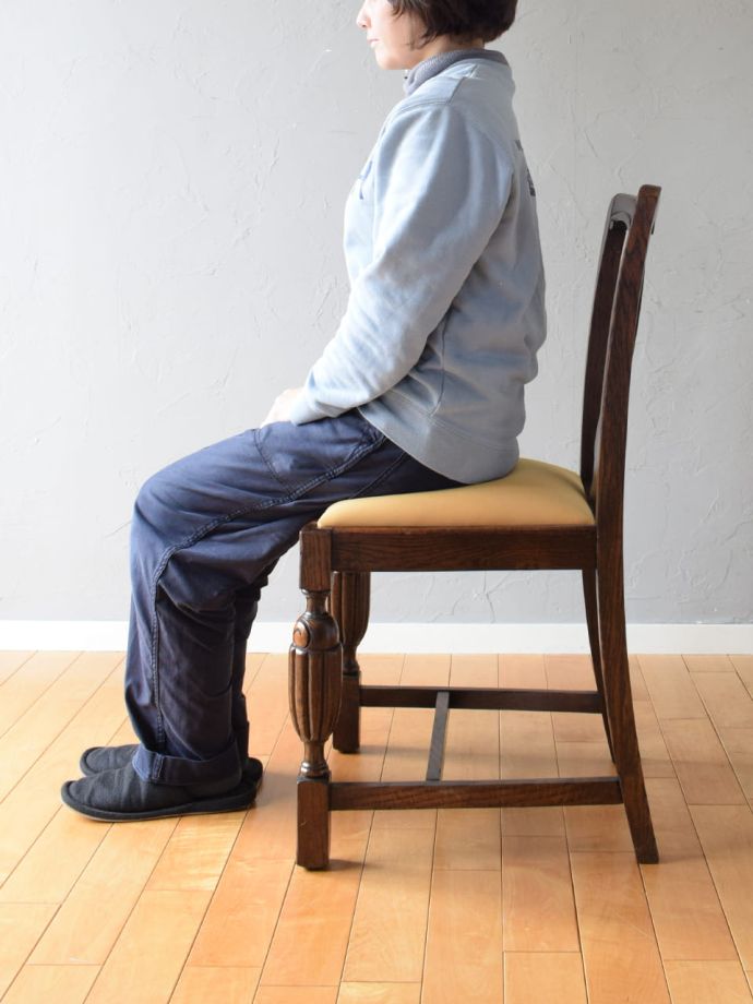 ダイニングチェアの掛け心地