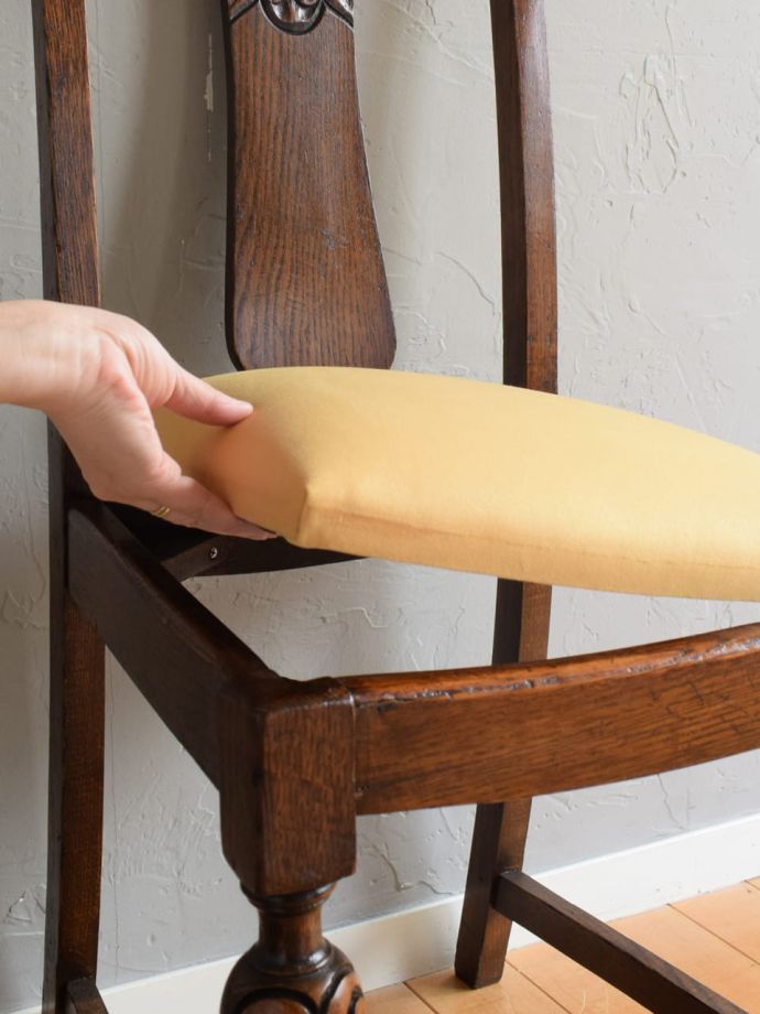 取り外しできる座面