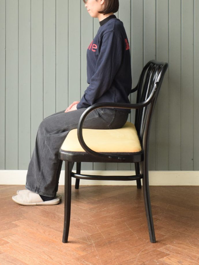 ベントウッドチェアの掛け心地