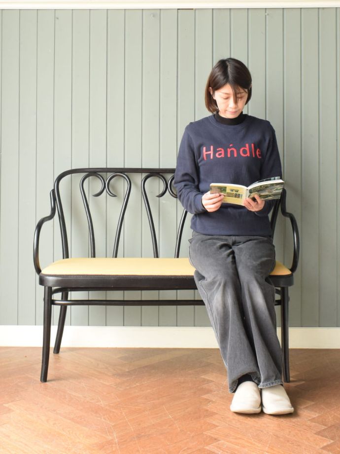 英国のアンティークベンチ