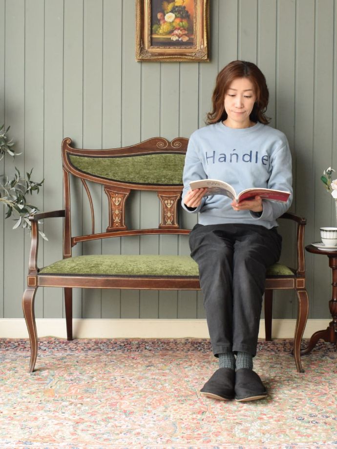 英国のアンティークセティ